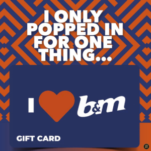 £100 B&M GIFT CARD