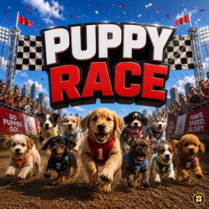 PUPPY RACE - £50 CASH