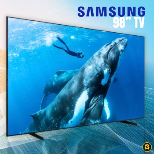 SAMSUNG 98” CRYSTAL UHD 4K HDR SMART TV