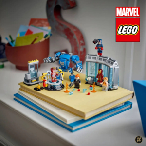 LEGO IRON MAN’S LABORATORY: HALL OF ARMOUR