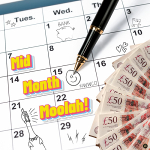 MID MONTH MOOLAH - 5 WINNERS