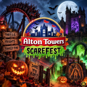 ALTON TOWERS SCAREFEST - 2 NIGHT STAY