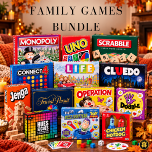 FAMILY BOARD GAMES BUNDLE