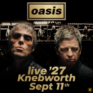 FOUR OASIS KNEBWORTH TICKETS PLUS £500 SPENDING MONEY