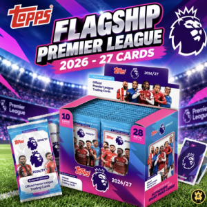 TOPPS FLAGSHIP PREMIER LEAGUE 2026 - 27 PACKETS CDU TRADING CARDS894