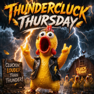 THUNDERCLUCK THURSDAY- 10 WINNERS