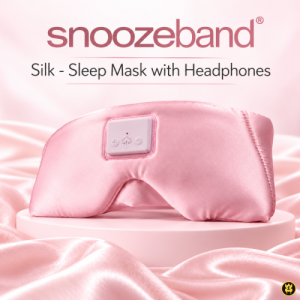 SNOOZEBAND SILK- SLEEP MASK WITH HEADPHONES 