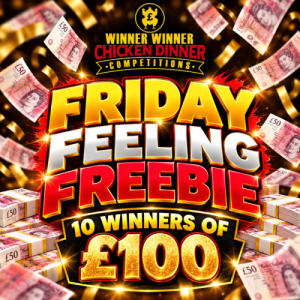 FRIDAY FEELING FREEBIE! - 10 WINNERS